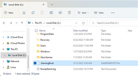 gamingroot file|root directory windows 10.